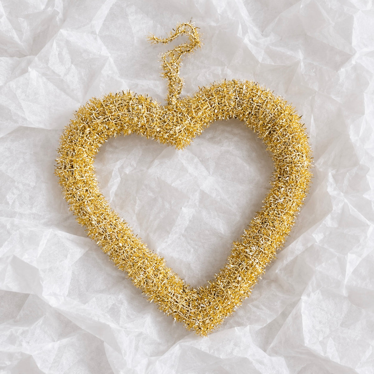 Golden Christmas Heart