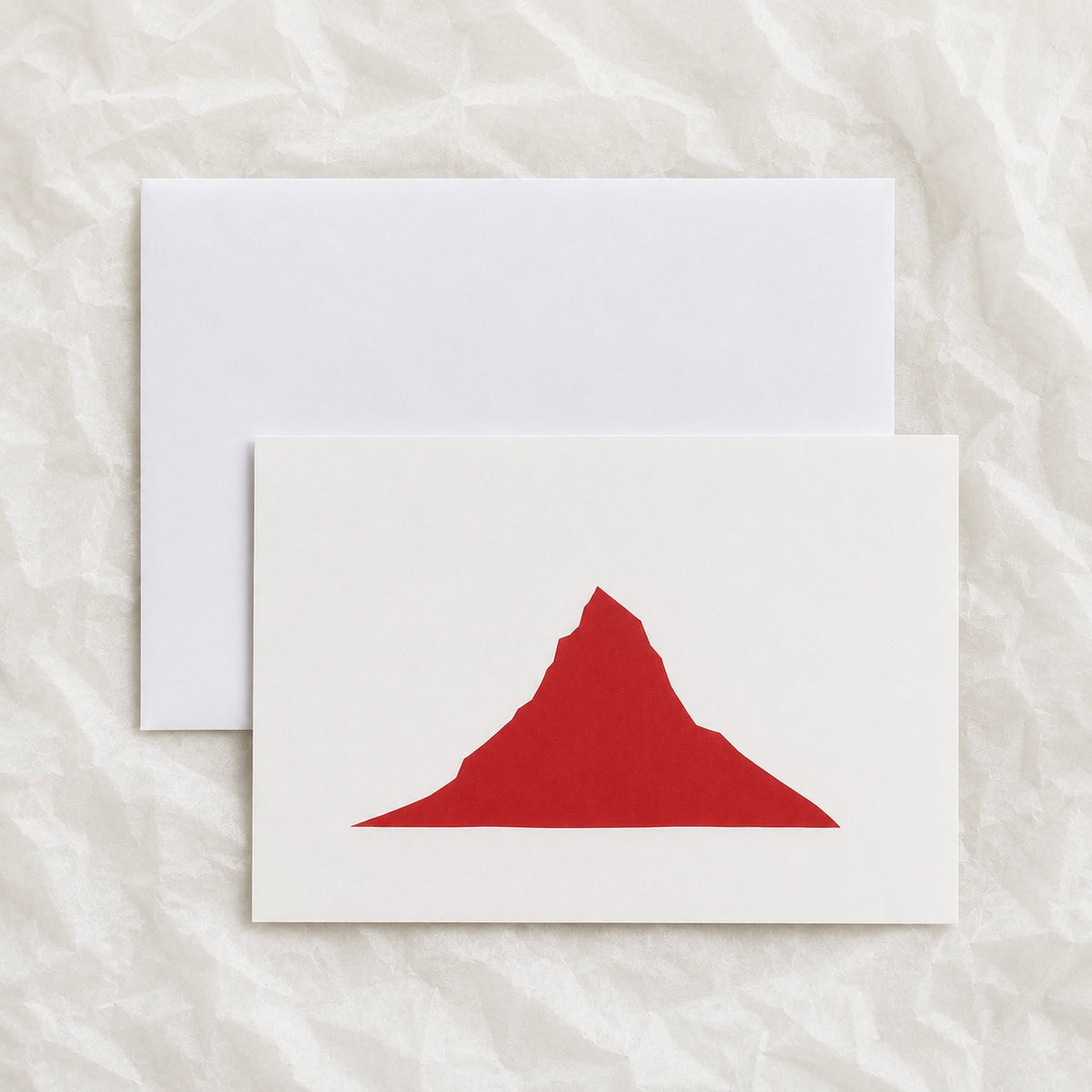 Matterhorn Postcard — Red