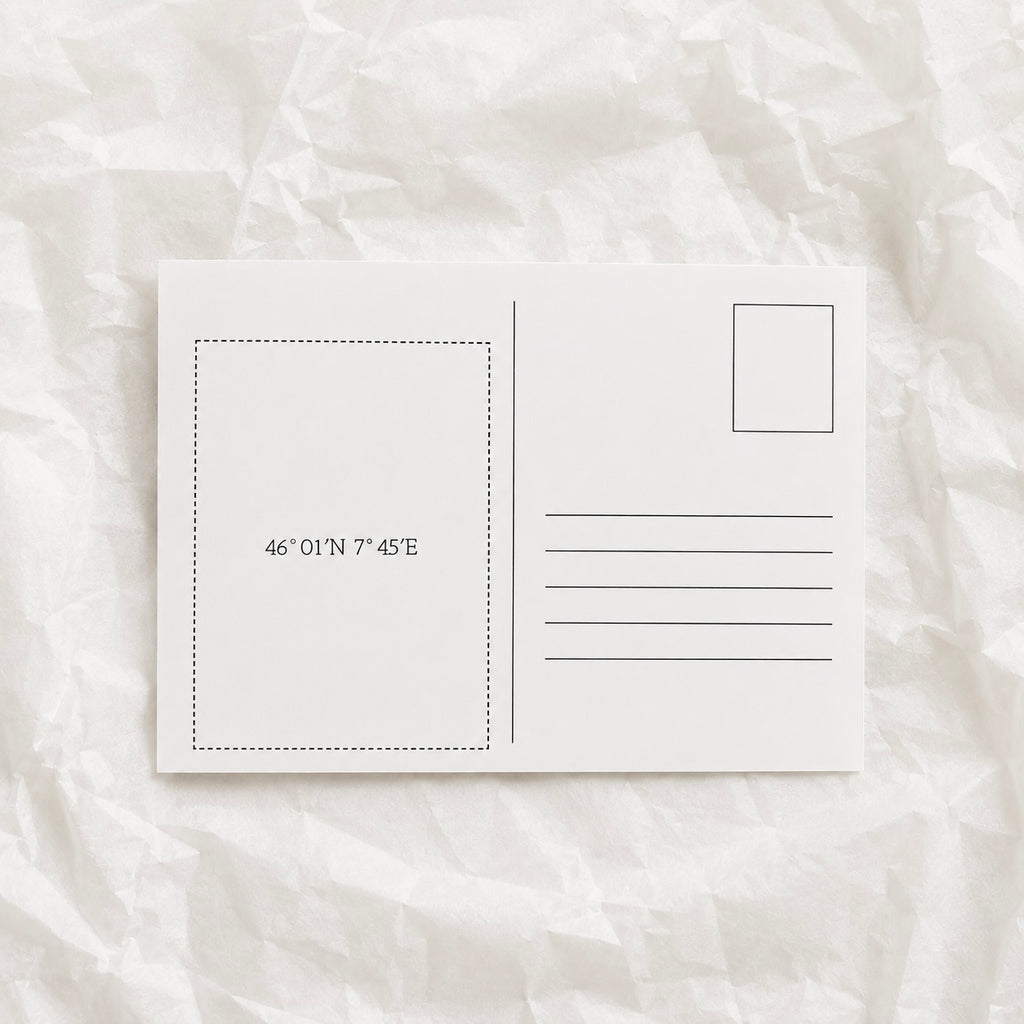 Matterhorn Postcard — Red