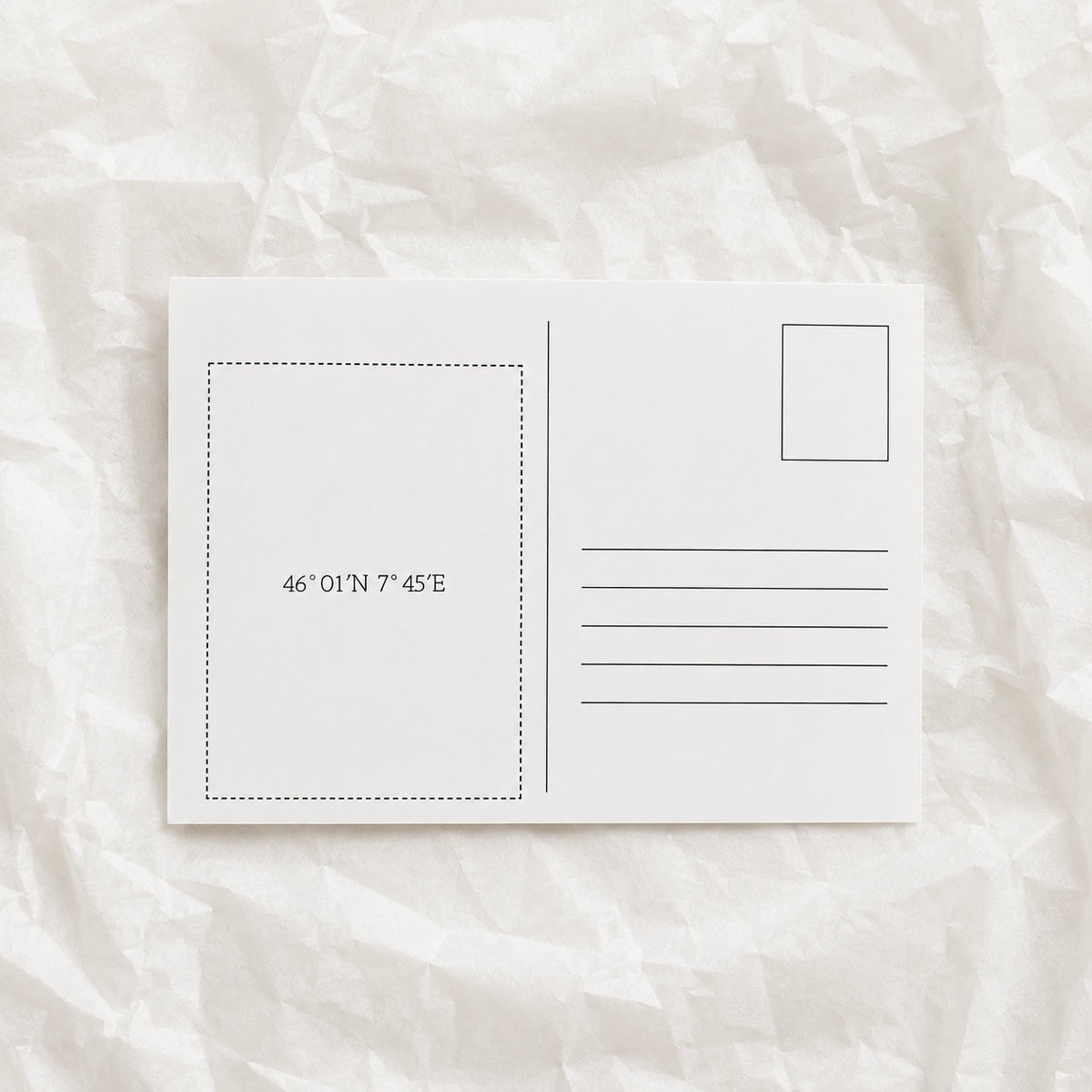 Matterhorn Postcard — Red