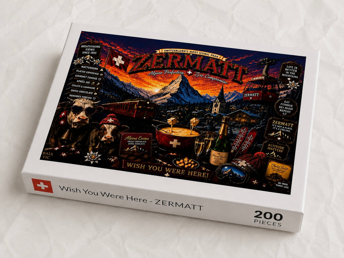 Wish You Were Here - ZERMATT (200 Pieces)
